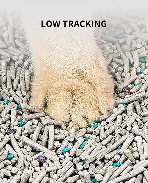 PETKIT MIXED CAT LITTER FAST CLUMPING, FLUSHABLE, ULTRA ABSORBENT, 100% NATURAL INGREDIENTS LITTER, WATER DISSOLVABLE, REALLY DUST-FREE, LOW TRACKING BENTONITE TOFU LITTER (7.9LB×2 BAGS)
