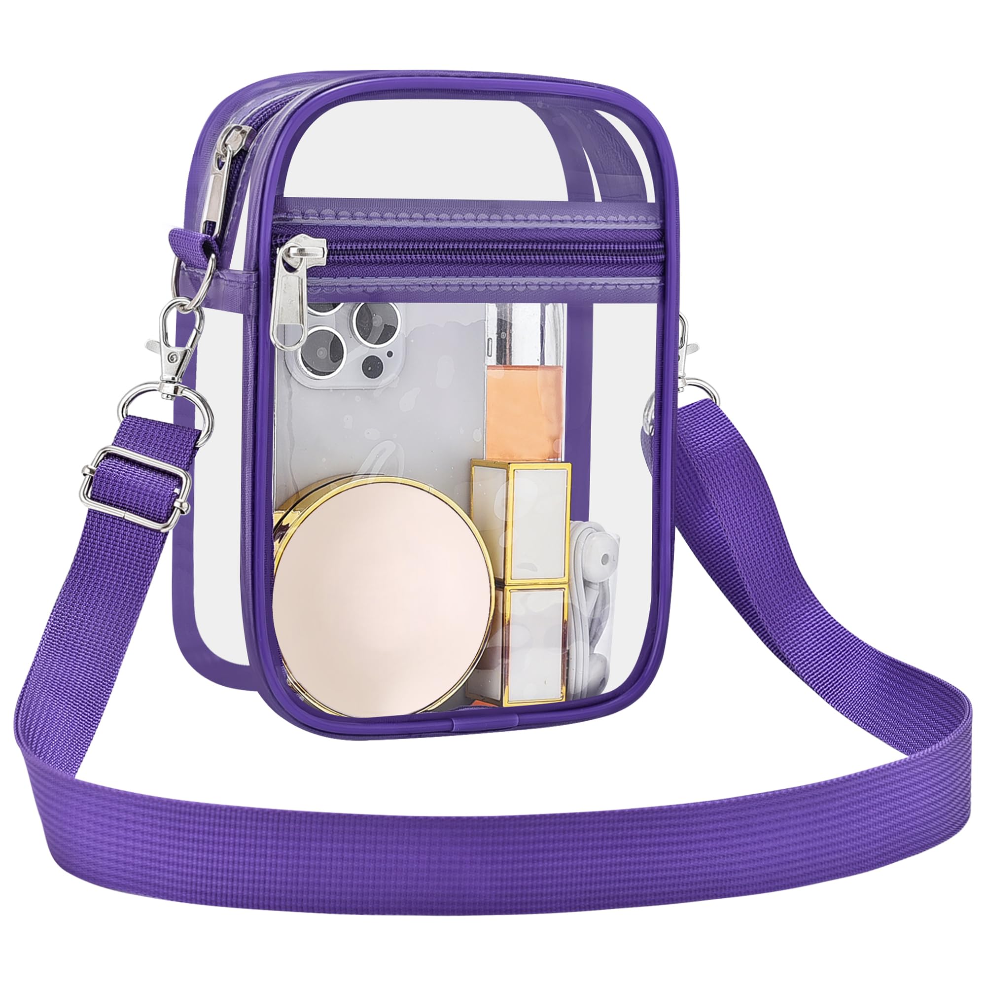 USPECLARE Clear Purse Stadium Transparent Messenger
