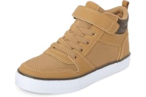The Children's Place Boy's Casual Lace Up Hi Top Sneakers