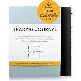 Edge Journal- Trading Journal &amp; Trading Log Book for crypto, stocks, forex | Digital Money Management File, Track Psychologic Patterns, Risk Management, Compatible with Crypto Stocks &amp; Forex Market