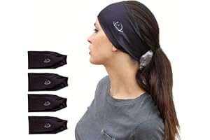 myMareCo Equestrian Headbands Designed to Wick Moisture and Protect Hair Under Helmets, for Horseback Riding, Biking, and Securing Ear Buds