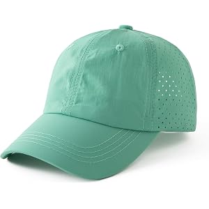 Jastore Kids Sun Hats for Girls Boys Quick Drying Baseball Cap Lightweight Sun Protection Hat for Outdoor Activity