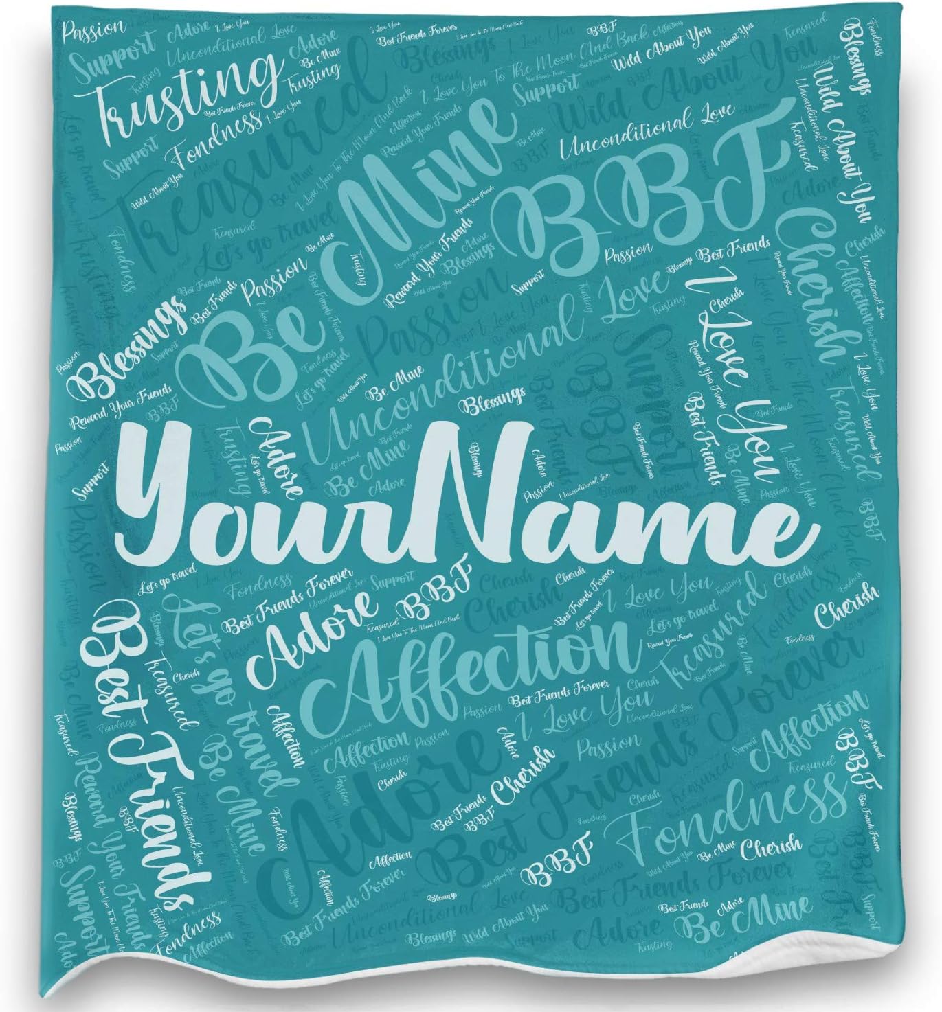 blanket personalized name