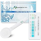One Step Vaginal pH Bacterial Vaginosis Test Kit, 5 Test Kits, BV, Yeast Infection, Feminine Vaginal Health, pH Balance for Women, Individually Foil Wrapped