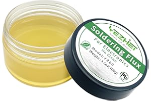 YEZHET No Clean Soldering Flux Paste(3.6OZ/Bottle), Solder Flux For Electronics Soldering, Lead-Free Rosin Soldering Flux For Circuit Boards and Copper Electrical Wire