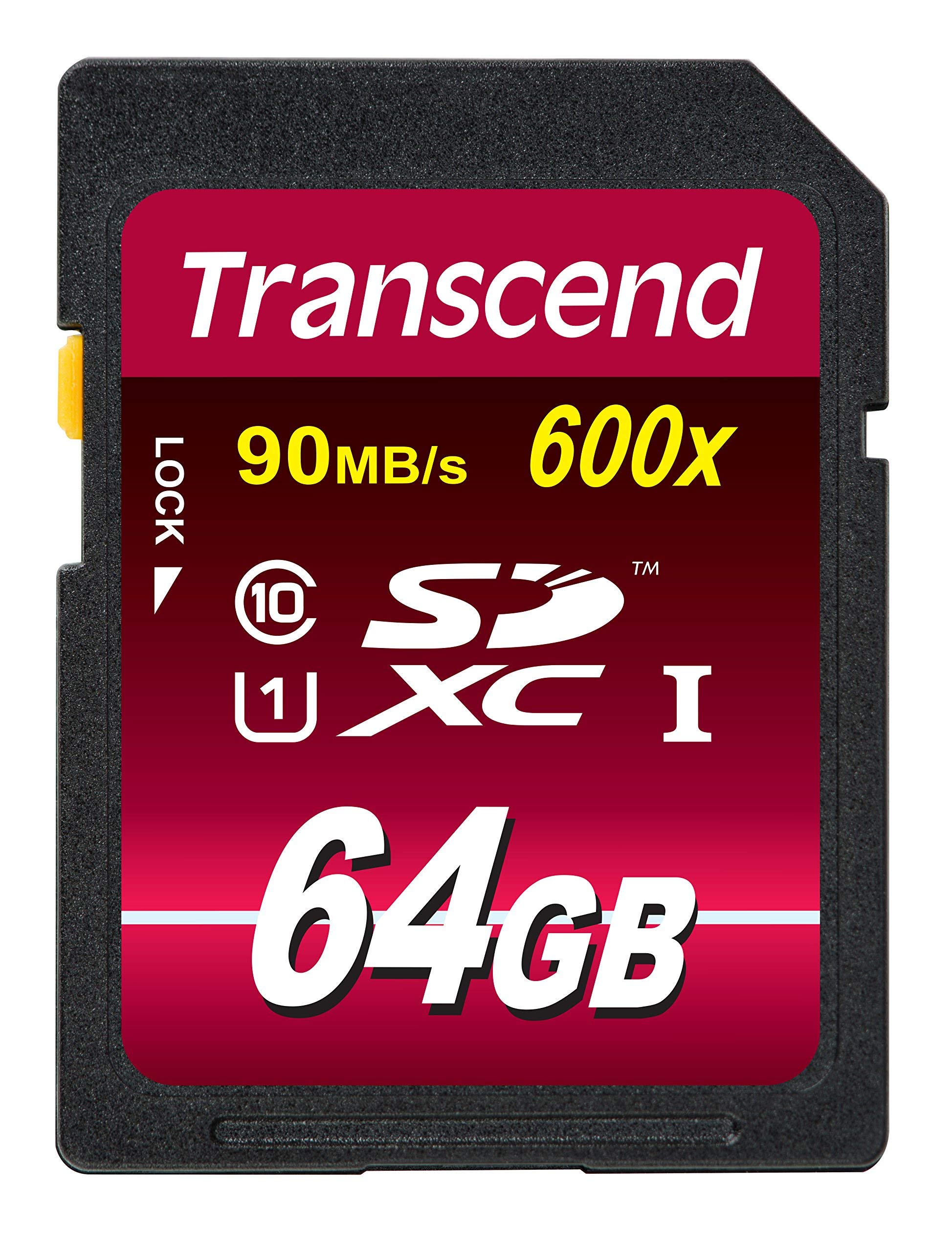 Transcend 64GB SDXC/SDHC Class 10 UHS-I 600x (Ultimate) Memory Card