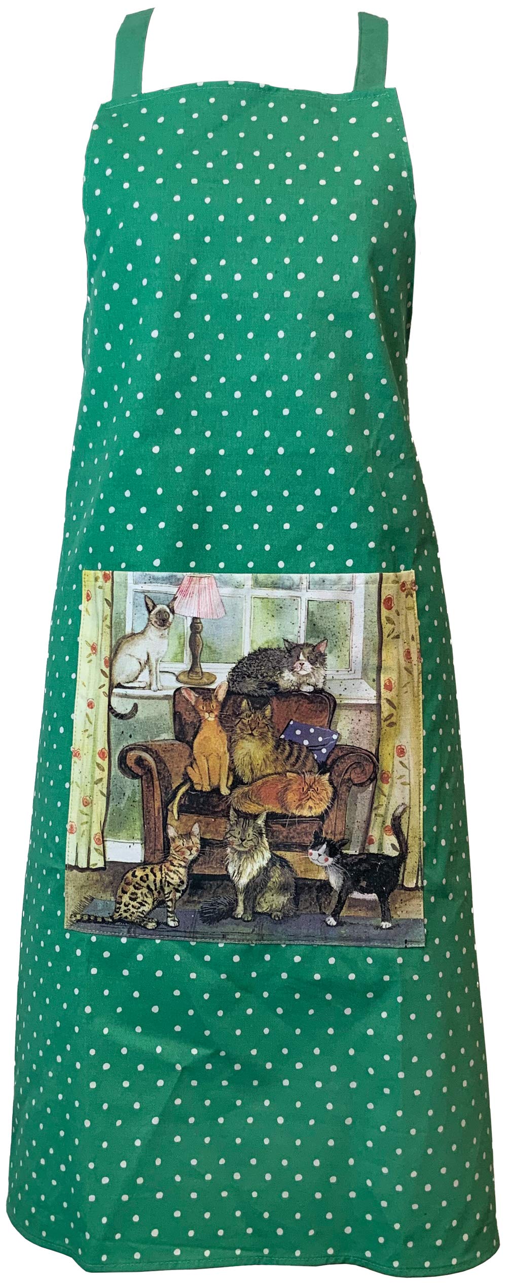 ALEX CLARK Cat House Kitchen Apron