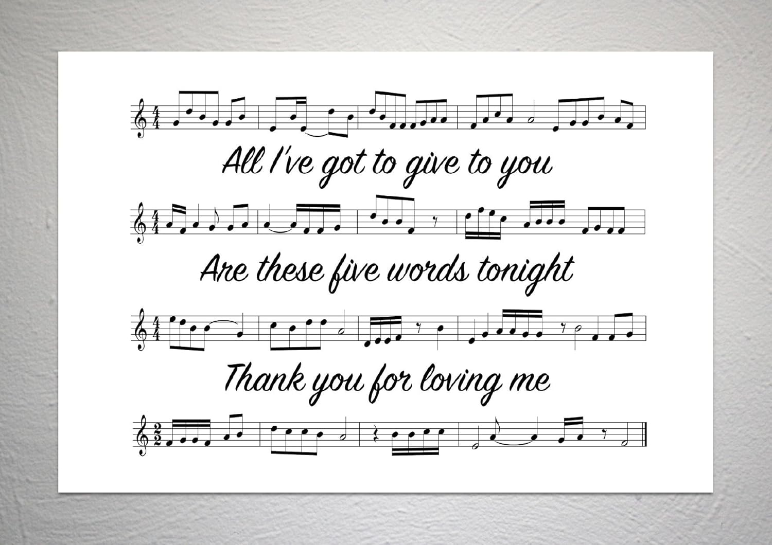 PE71: Thank You For Loving Me Lyrics