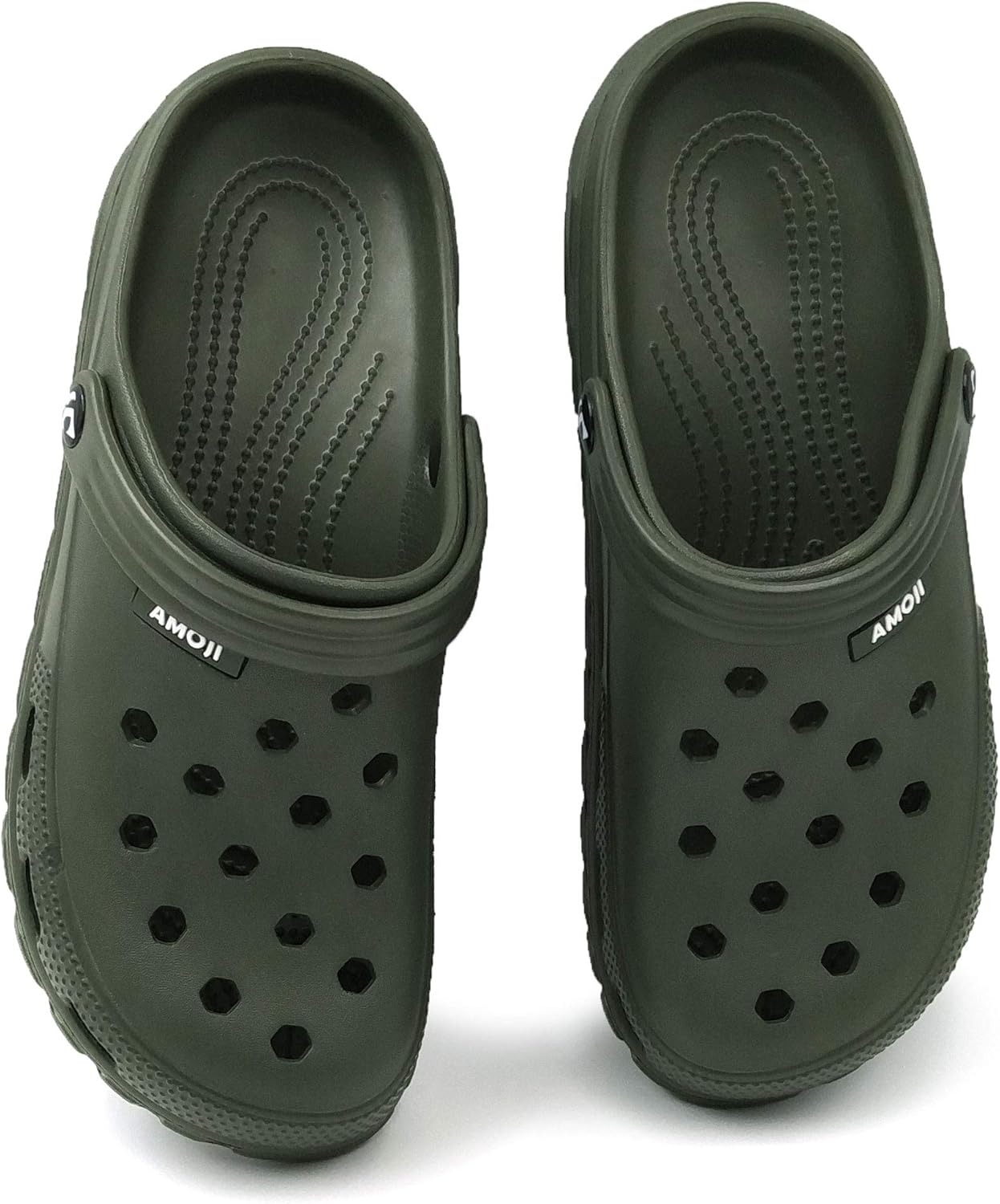 AMOJI Unisex Garden Clogs Shoes Sandals Slippers AA1521