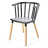 Kvell Kaptain Dining Chair, Mysterious Black