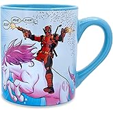Deadpool Marvel Comics Best Mug Ever Ceramic Mug | BPA-Free Coffee Cup For Espresso, Tea, Cocoa | Holds 14 Ounces