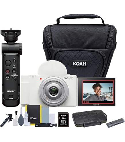 Amazon.com : Sony ZV-1F Vlog Camera for Content Creators and