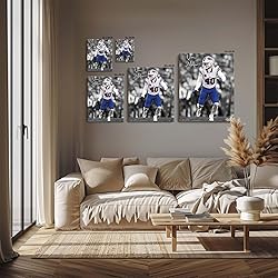 B.B.F MAKE American Football Sports Canvas Wall Art