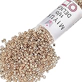 Miyuki Delica Seed Beads – Size 11/0 (1.6 mm), DB0433, Galvanized Champagne, 7.2 g, Approx. 1440 Beads, Made in Japan