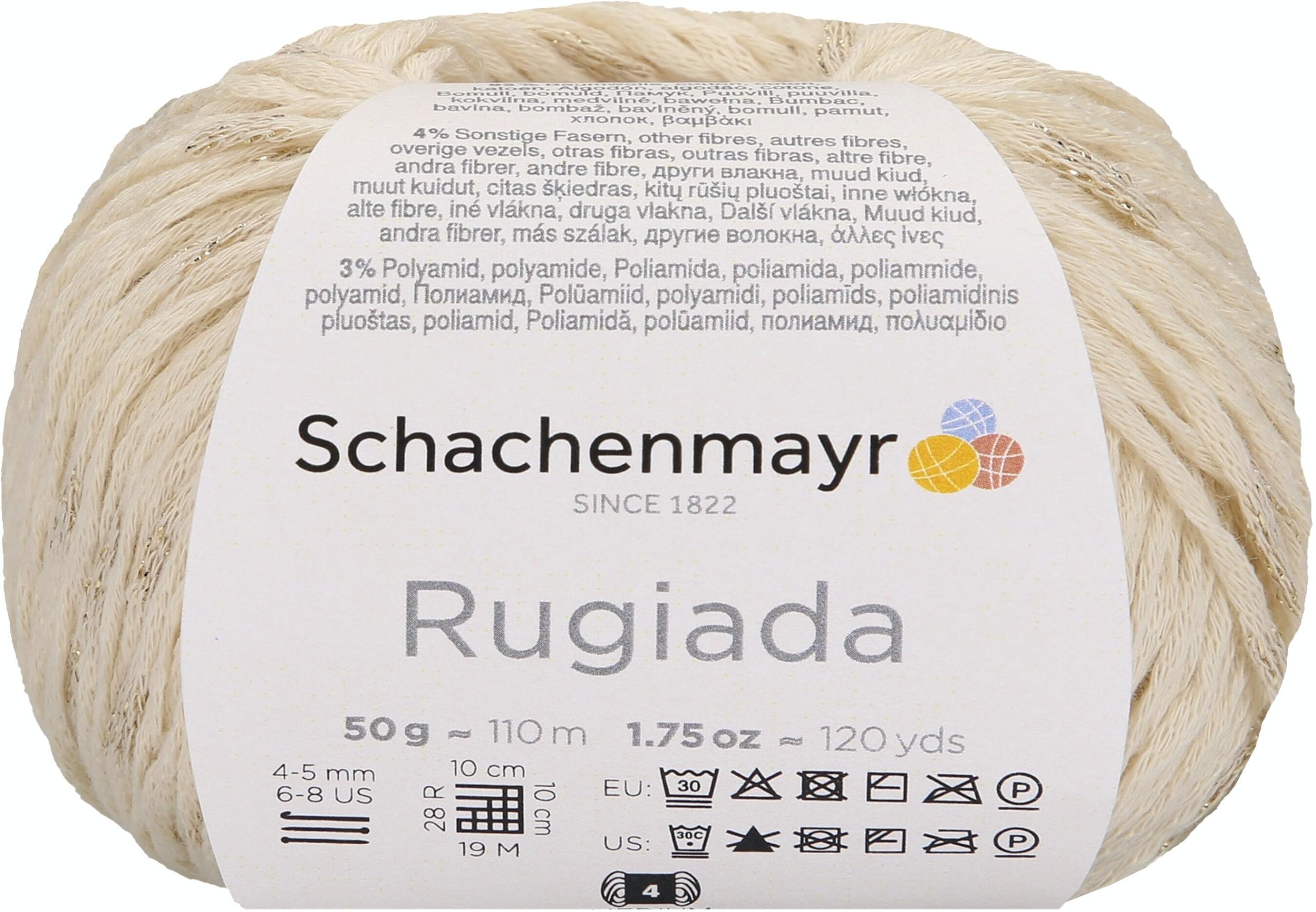 Schachenmayr Rugiada, 50 g Natural Hand Knitting Yarn