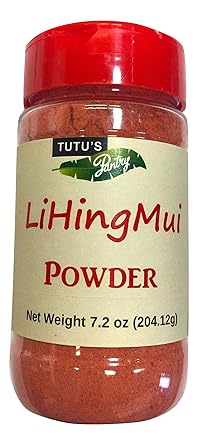 Amazon Com Tutu S Pantry Maui Hawaii No Aspartame Li Hing Mui