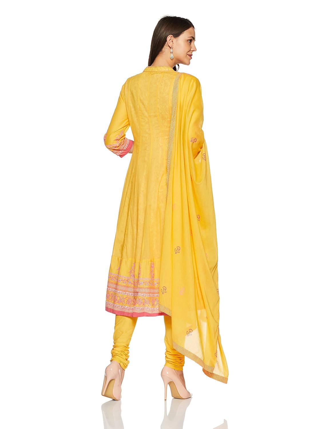 biba women's anarkali salwar suit