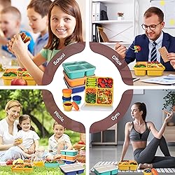 TOUWMX Original 40OZ Lunchable Container with