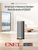 DREO 16 Inch Electric Heater Ceramic 2000W 70° Oscillation 34dB Silver view 8