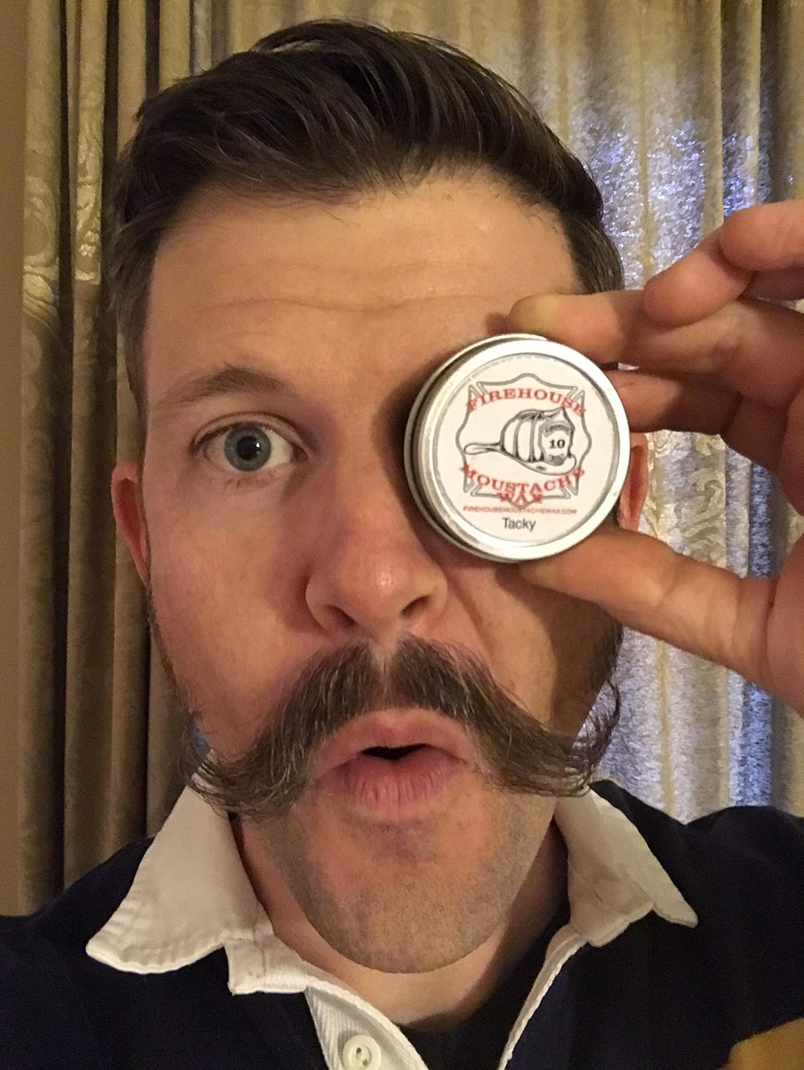 Amazon Com Firehouse Moustache Wax S Superior Hold Wacky Tacky