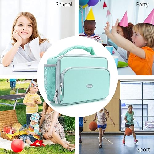 Amersun Kids Lunch Box, Insulated School Lunch Bag with Padded