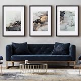 Fabian Clarke London A1 Modern Black Wooden Frame with White Mount view 5