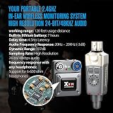 Xvive U4 Wireless In-Ear Monitor System 2.4GHz Transmitter Beltpack Receiver view 7