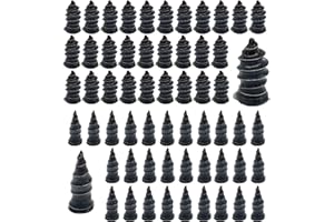 STYMART 60Pcs Tire Repair Rubber Nail, Rubber Screw Tire Plugs Self-Service Vacuum Tire Repair Nail Kit Tires Quick Puncture Repair Tools for Auto Motorcycle, Truck, Tractor tire Puncture Repair