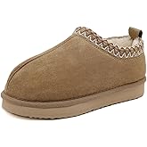 SMajong Kids Slippers Plush Warm Girls Fuzzy House Slippers Boys Platform Slipper Slip-on Shoes Winter Indoor Outdoor