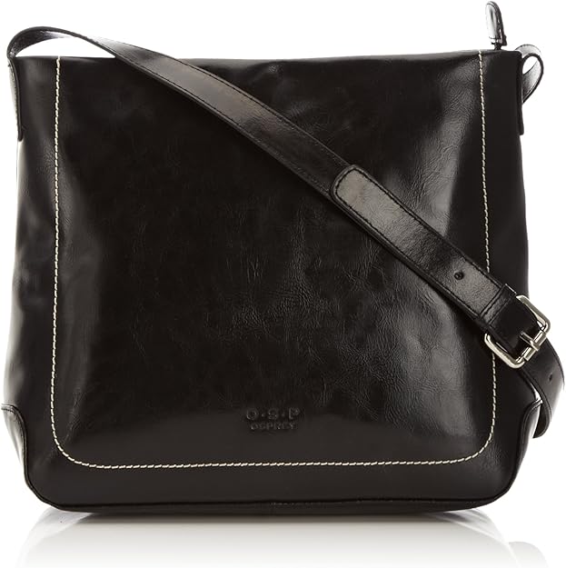 Osprey London Womens The Coleraine CrossBody Bag 420714 Black Amazon