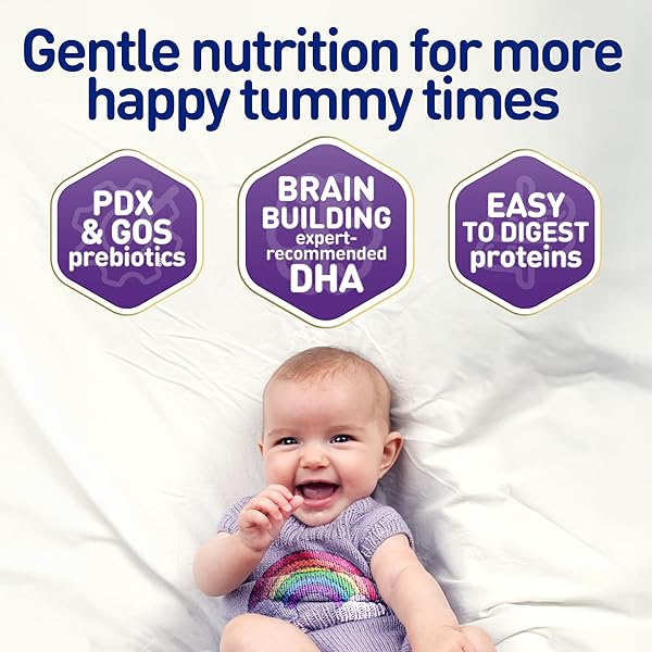 ENFAMIL NEUROPRO GENTLEASE FOR EASING FUSSINESS, CRYING, GAS, SPIT-UP IN 24 HRS, SMALLER PROTEINS FOR EASY DIGESTION, BRAIN SUPPORTING DHA, PREBIOTIC BLEND, HUMO6*, BABY FORMULA, 27.4 OZ CAN