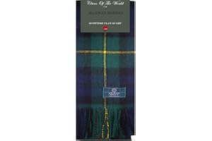 I LUV LTD MacEwen Modern Tartan Clan Scarf 100% Soft Lambswool