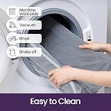 DEXI Dirt Trapper Door Mat Indoor Blue-Black 60 x 90 cm Non-Slip Machine view 7