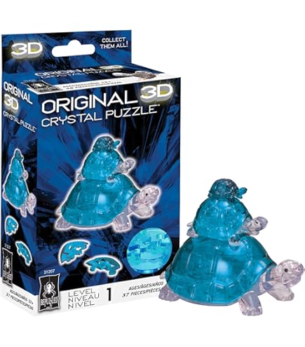 Amazon.com: 3D Crystal Puzzle, 40PCS Saturn Assembly Brain Teaser