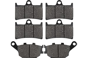 LOCOPOW Brake Pads for Yamaha FZ1 FZ6 FZ8 YZF R6 R1 R7 MT07 MT09 XSR700 XSR900 FZ07 FZ09 Front & Rear 2003-2023