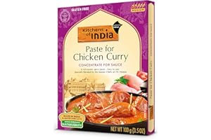 Kitchens of India Chicken Curry Paste, 100gm - Pack Of 6