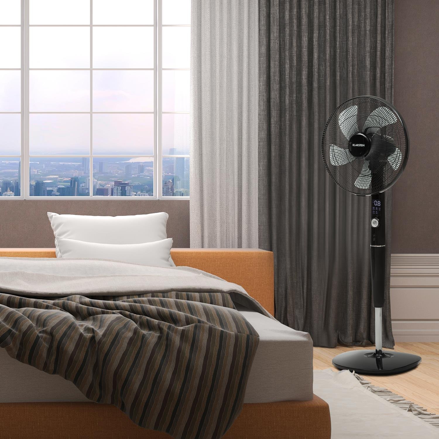 KLARSTEIN Silent Storm Pedestal Fan Black Friday Deals 2023