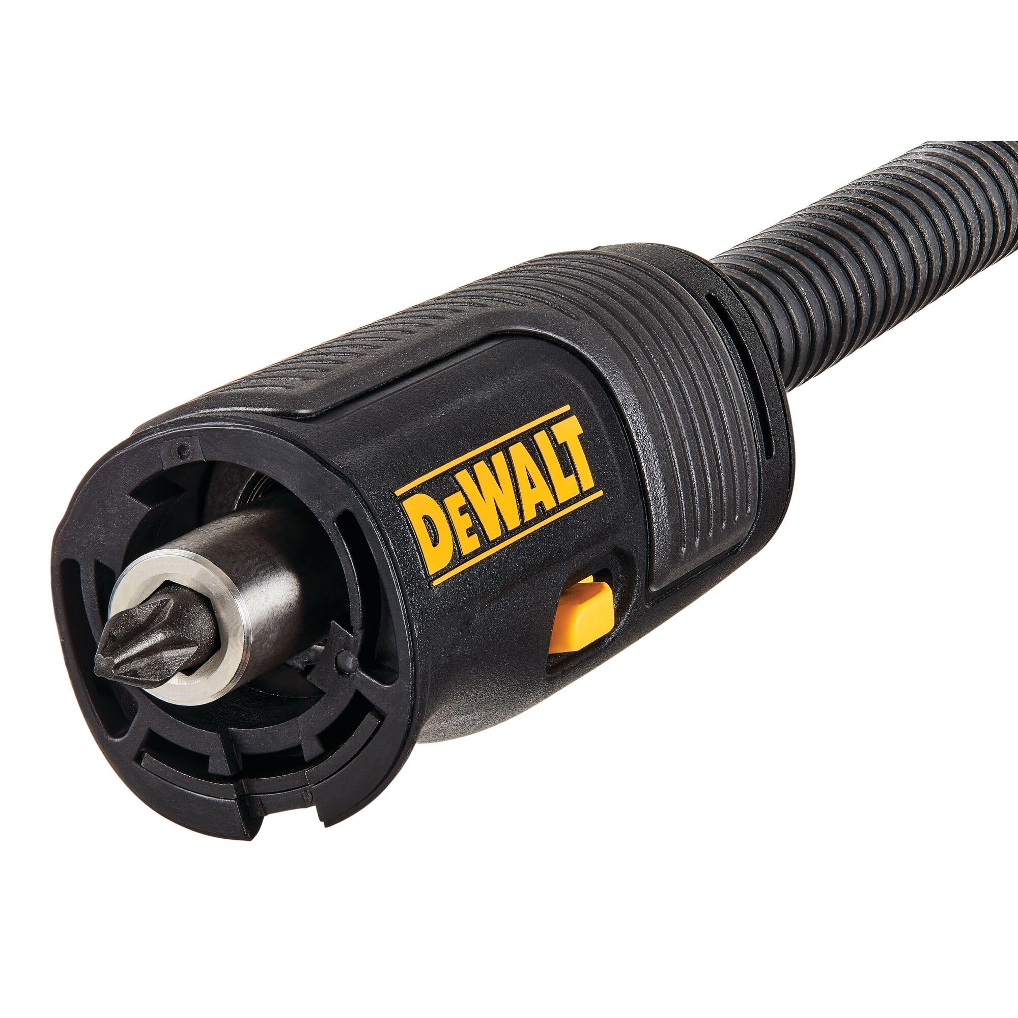 DEWALT FLEXTORQ Right Angle Drill Adaptor, 4-in-1 System, 12-Inch (DWAMRASETFT)