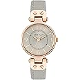 Anne Klein Women's Leather Strap Watch