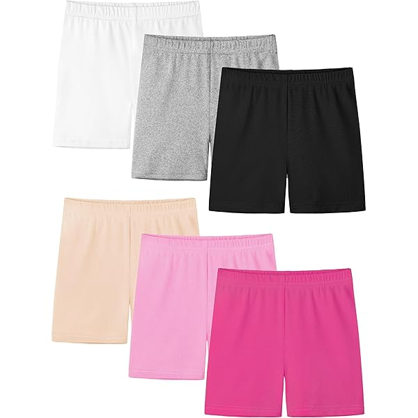 Amazon.com: Popular Girls Under Dress Shorts - Cotton Under Shorts for  Dresses. Cartwheel Sports Undershorts 4pk Blk Wht Nav Grey 6/6X: Clothing,  Shoes & Jewelry