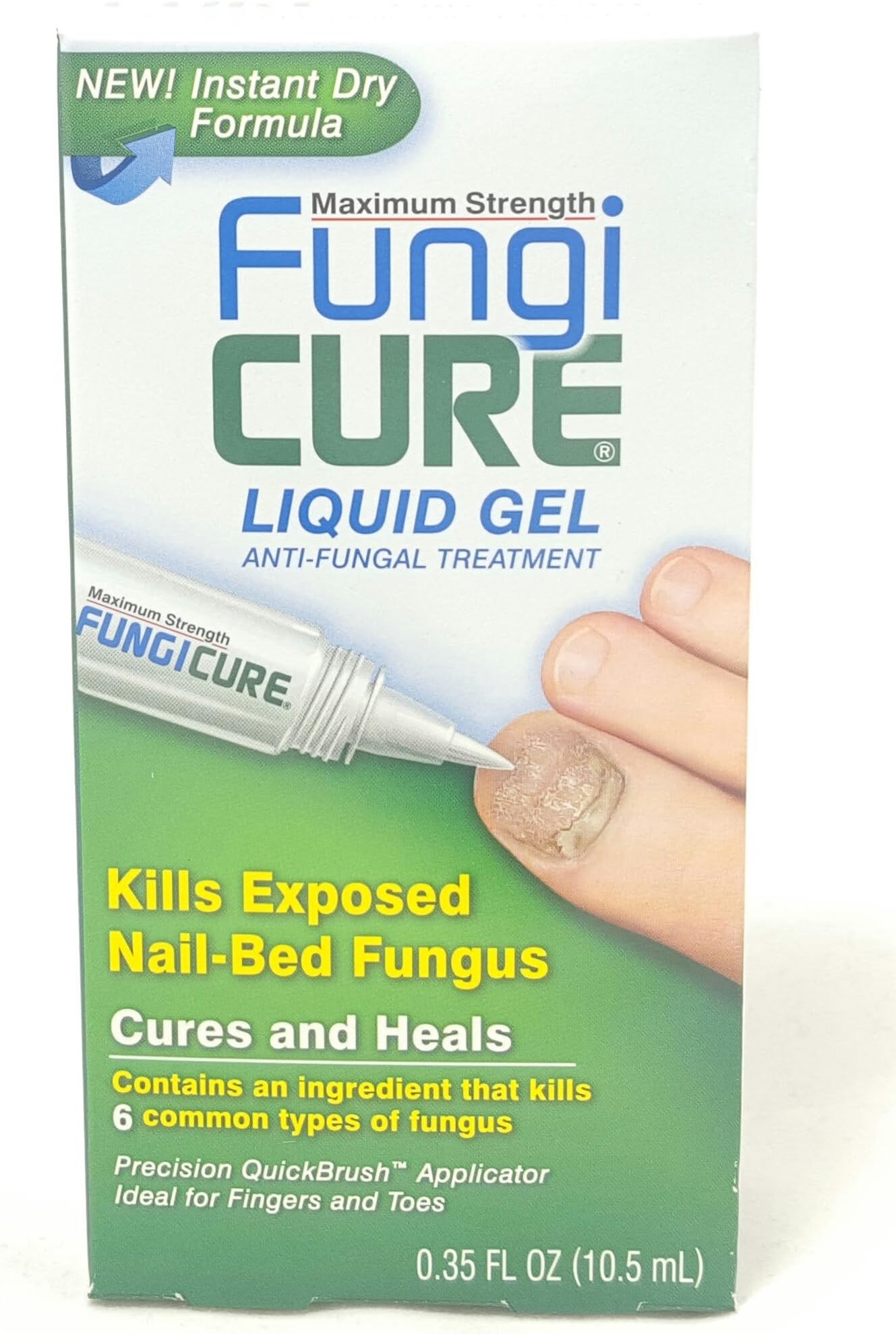 FungiCure Anti-Fungal Liquid Gel, 0.35 Fluid Ounce Per Tube (3 Tubes)