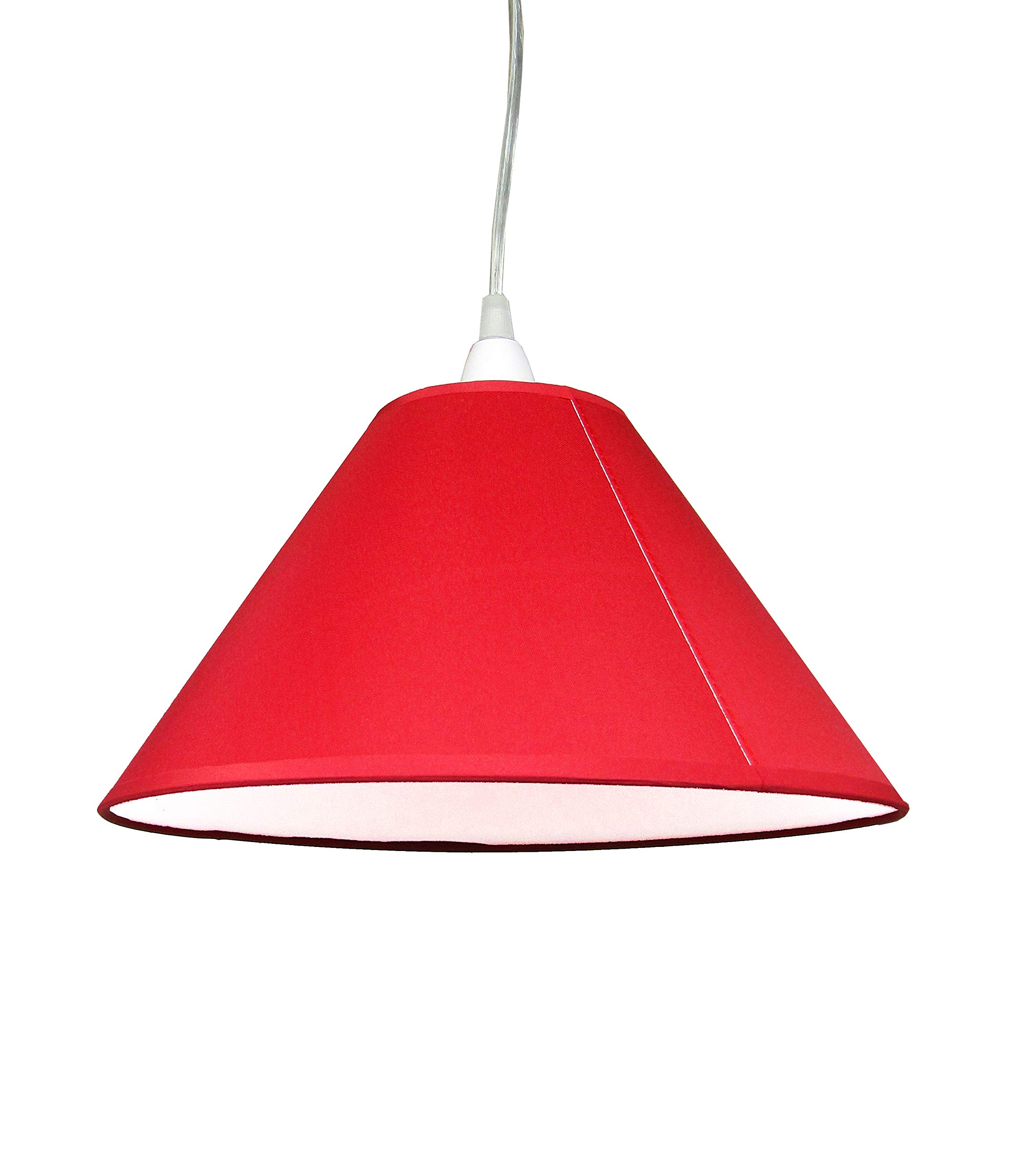 10 Inch Linen Tapered Edge Coolie (Raspberry)