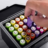 JJC Battery Organizer Case with Tester Holds 20 AA 14 AAA Water-Resistant view 7