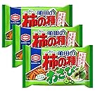 3 Packs Set of Wasabi Flavor Kameda Kakinotane Rice Cracker with Peanuts 6 packs: total 182g (6.4oz) x 3 (Ninjapo Wrapping)