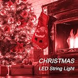 Jsdoin Fairy Lights 50 LED Copper Wire 5m Battery Operated Red 2 Pack view 6