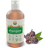 Nature Sustained Natural Shampoo - Organic, Raw & Wildcrafted with Probiotics, Hypoallergenic Natural & Sulfate Free Shampoo for Sensitive Scalp, Dry Hair, Dandruff, Eczema & Psoriasis, 9oz, Original
