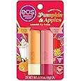 eos Limited Edition Smooth Lip Balm, Whipped Pumpkin Latte & Autumn Apple Cider, Made for Sensitive Skin, All-Day Moisture, Multicolor, 2 Piece set