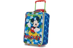 American Tourister Disney Softside Upright Luggage, Mickey Mouse 2, Carry-On 18-Inch