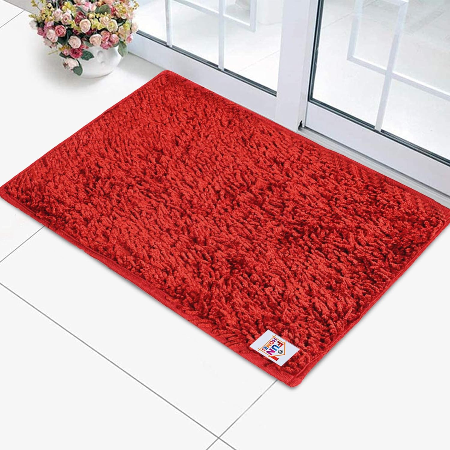 Buy Fun Homes Shaggy Premium Door Mat, Heavy Duty Doormat, Indoor
