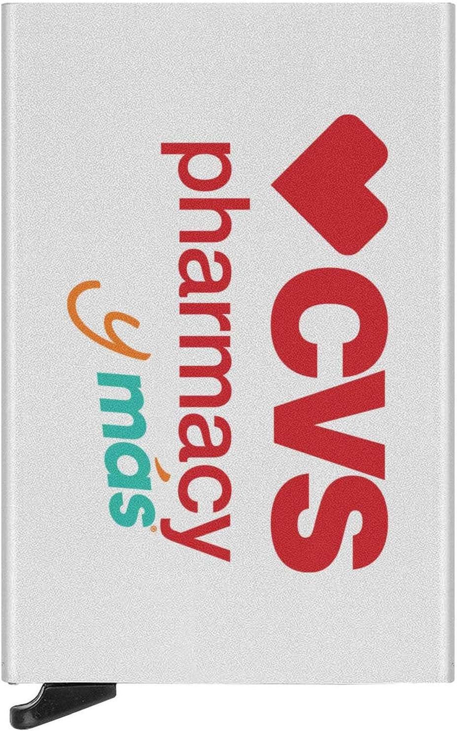 Amazon Com Cvs Pharmacy Y Mas Logo Fashion Business Card Case
